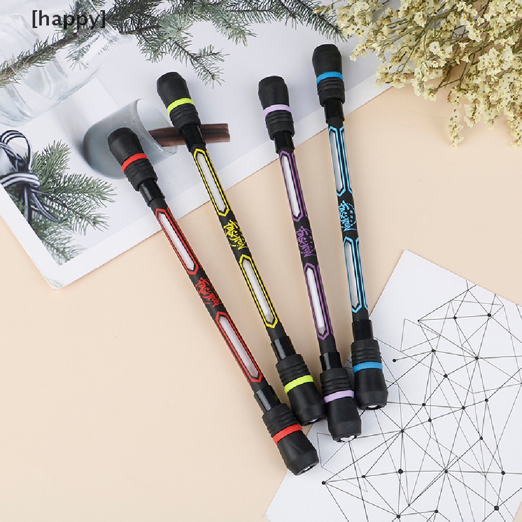 HA Spinning Pen Creative Random Flash Rotating Gaming Gel Pens for Student Gift Toy ID