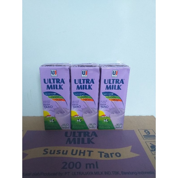 

Susu Ultra Milk Rasa Taro 200 ML