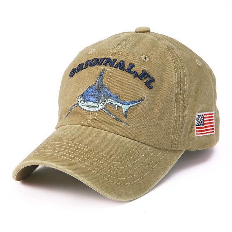 Topi Baseball Original Model Ikan Hiu - P1