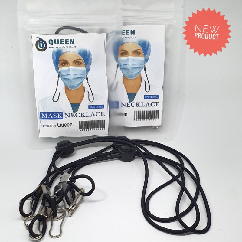 Kalung Masker elastis tali strap masker hijab