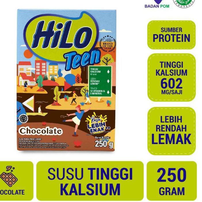 

㊫ Hilo Teen All Varian 250 gr ➤