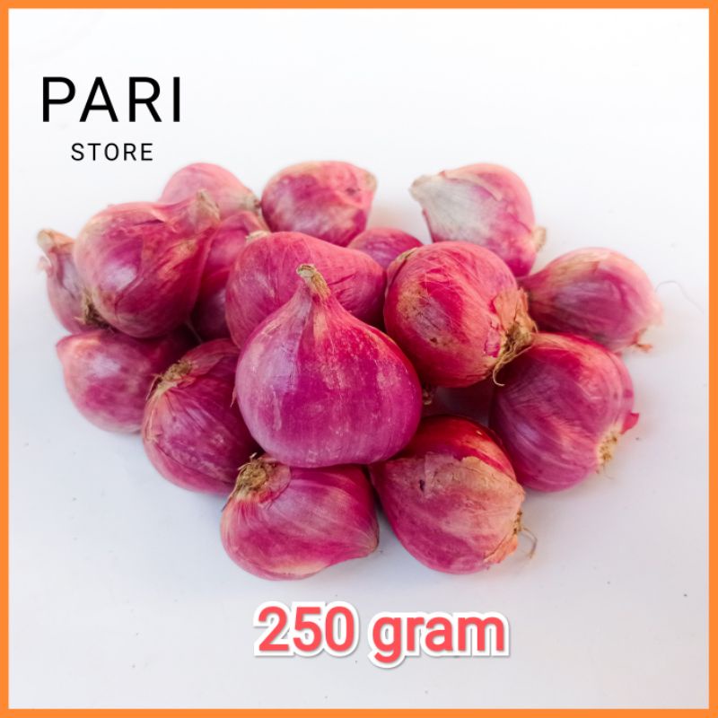 

Bawang Merah Kering dan Bersih 250 gram