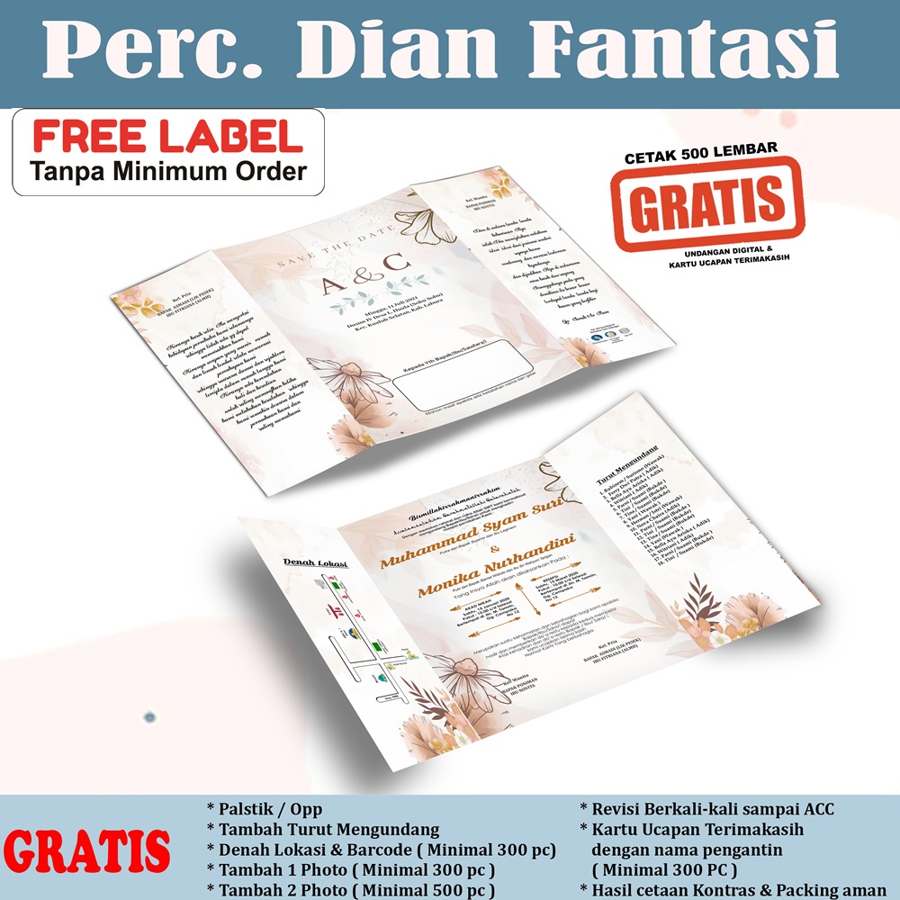 Undangan Pernikahan Rustic, Undangan Pernikahan Ada Foto Surat Undangan Pernikahan