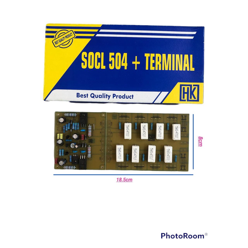 KIT SOCL 504 + TERMINAL kit socl 504 + tr pcb fiber HK