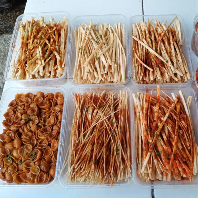 

Cemilan Mie lidi & makaroni