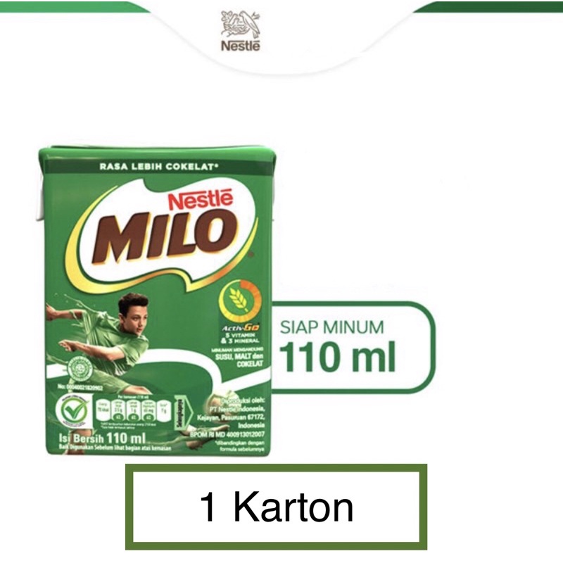 

Milo UHT Activ-Go 110ml ( 1 Karton )