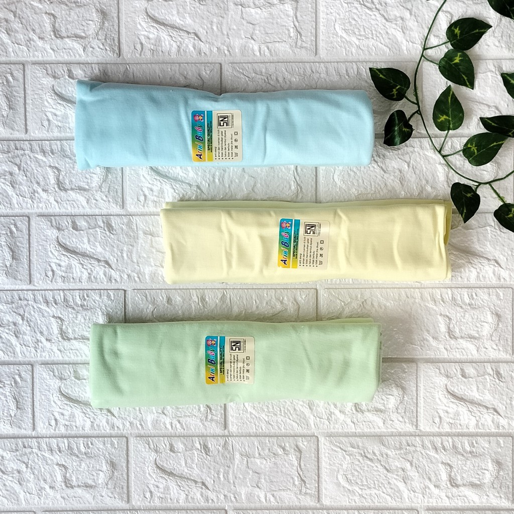 3 PCS Pernel Bayi Bedong Bayi Baru Lahir ARINI BABY BIRU KUNING HIJAU