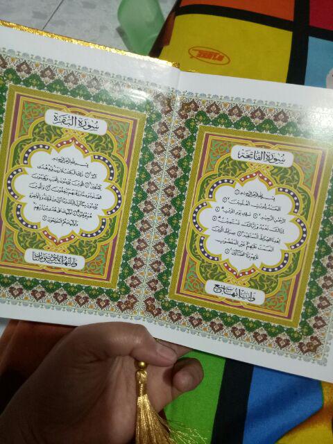 Promo Cetak Yasin 128 Halaman Hard Cover + Siku + Sisipan 3 Lembar
