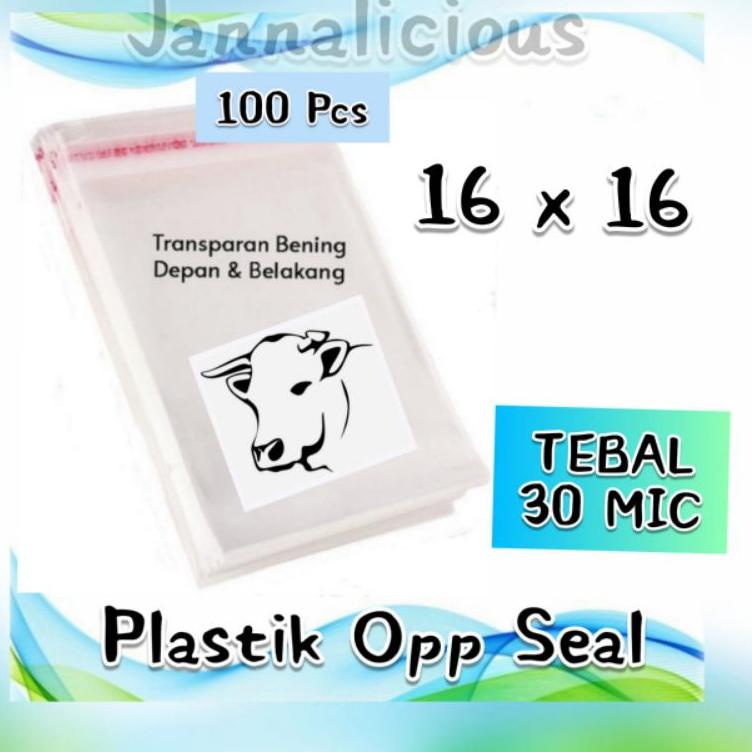 

Stok Banyak 7S8NW Plastik OPP Seal Atas Uk 16x16 cm ~ TEBAL 30 MICRON. 78 Dijual Murah