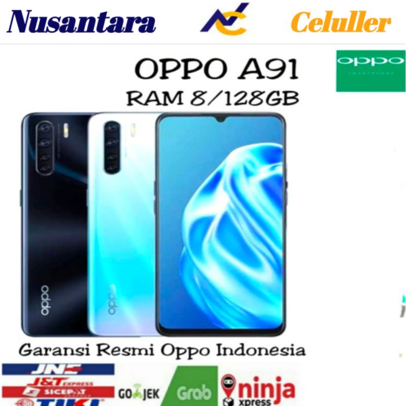 OPPO A91 8/128 GB ( Oppo A91 Ram 8 GB Rom 128 GB ) GARANSI RESMI