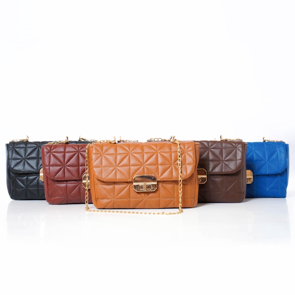 (BISA COD) Tas selempang slempang Wanita bag tas bahu rantai murah sling bag slingbag totebag tote t