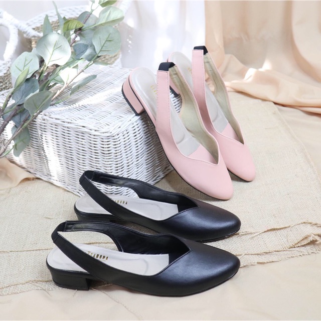 GLARISAMODA Kalani heels 3 cm sepatu wanita