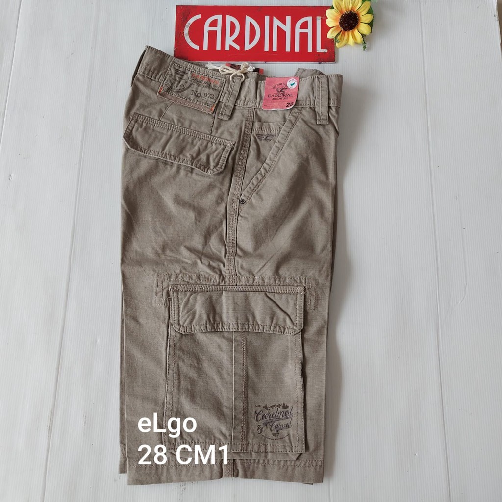 BB 28-CM CARDINAL KEMPOL CASUAL Celana Pendek Kempol Fashion Pria Brand Kekinian