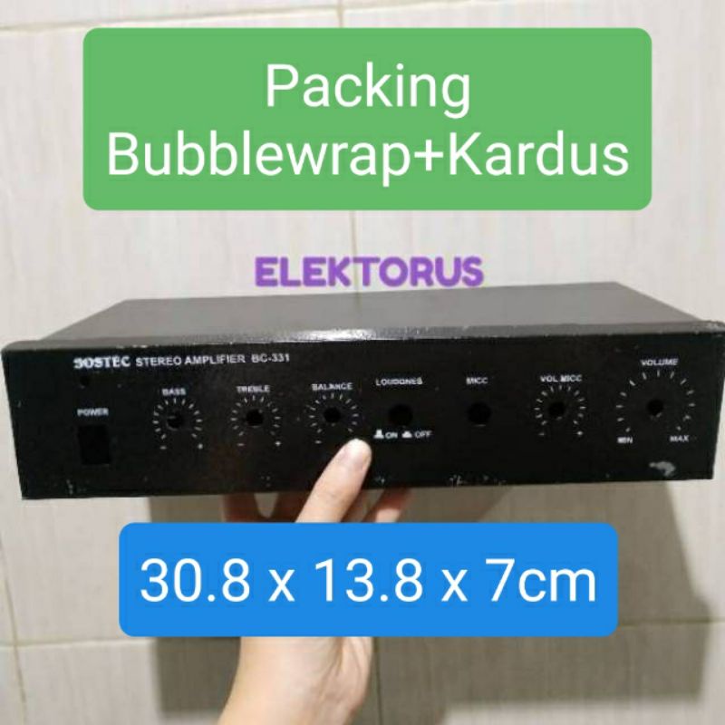 Box Amplifier BOSTECH 331