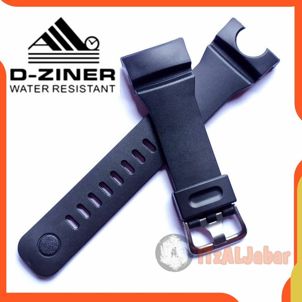 Tali jam tangan D ziner 8174 Rubber strap Tali jam Dziner 8174