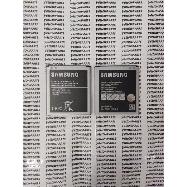 BAT BATTERY BATERAI BATRE SAMSUNG GALAXY J3 J5 J500 G530 GRAND PRIME ORIGINAL