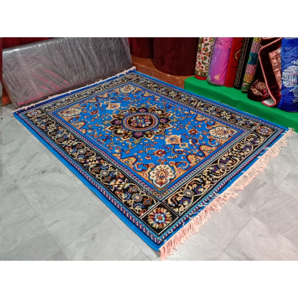 Karpet Permadani - Limited Edition - Shafira 10299 Blue- Ukuran 210 x 310