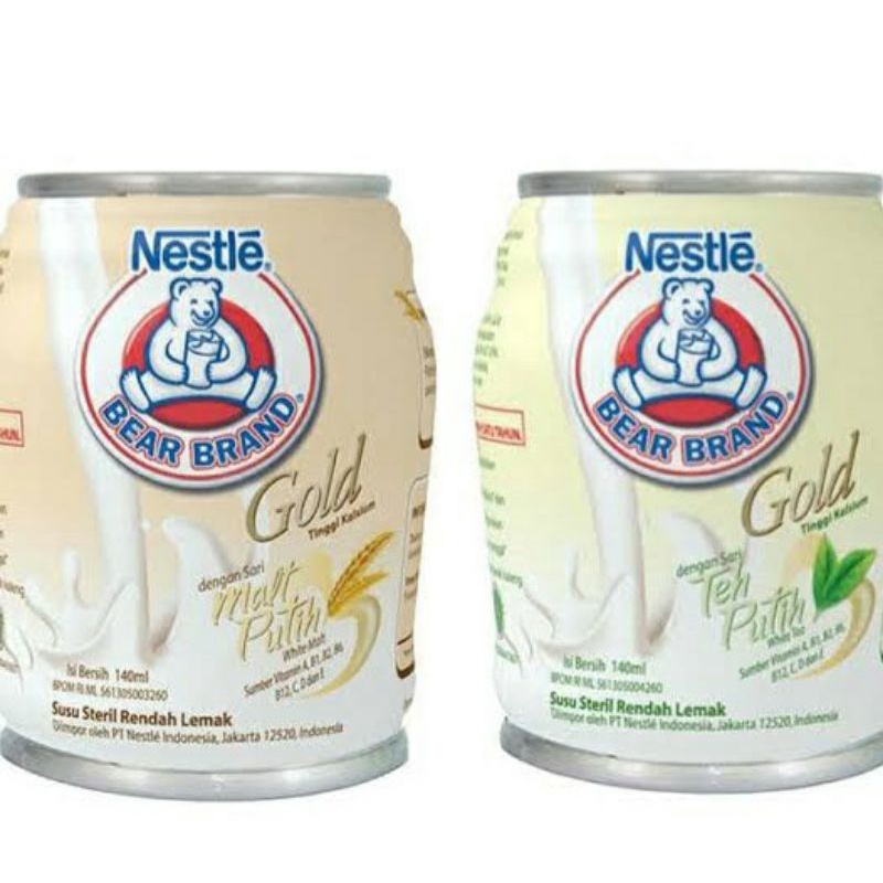 

BEAR BRAND MALT GOLD & WHITE TEA 140ML