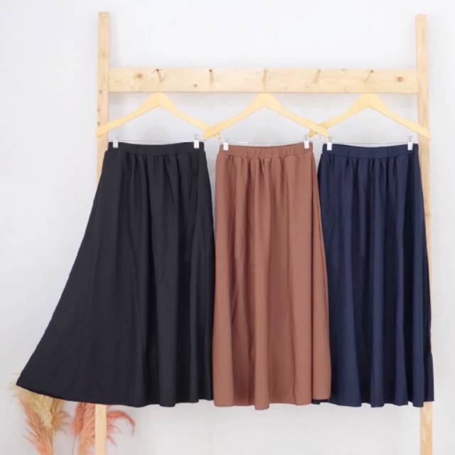 Rok polos basic fashion muslim