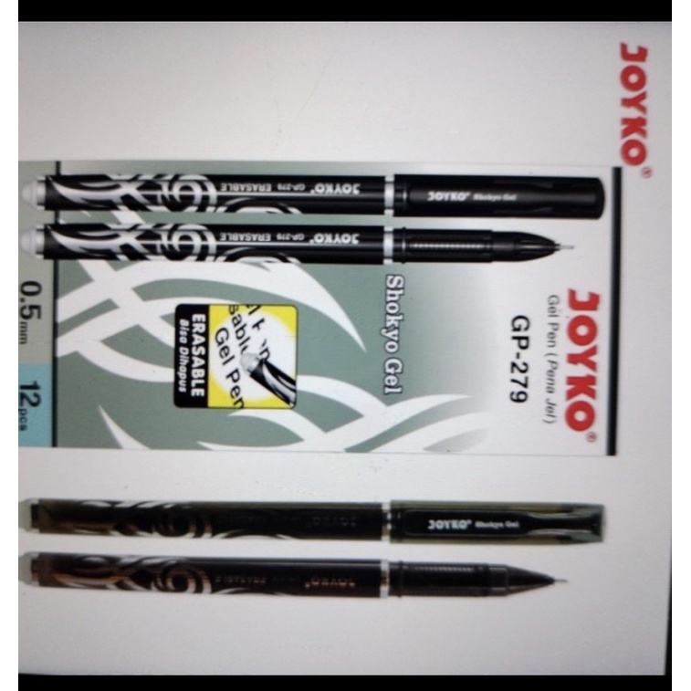 

pulpen joyko hapus Gp-279 isi 12pcs
