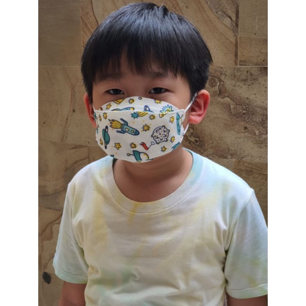 hokkiterus21 KF94 ANAK masker anak 4 ply karakter K005