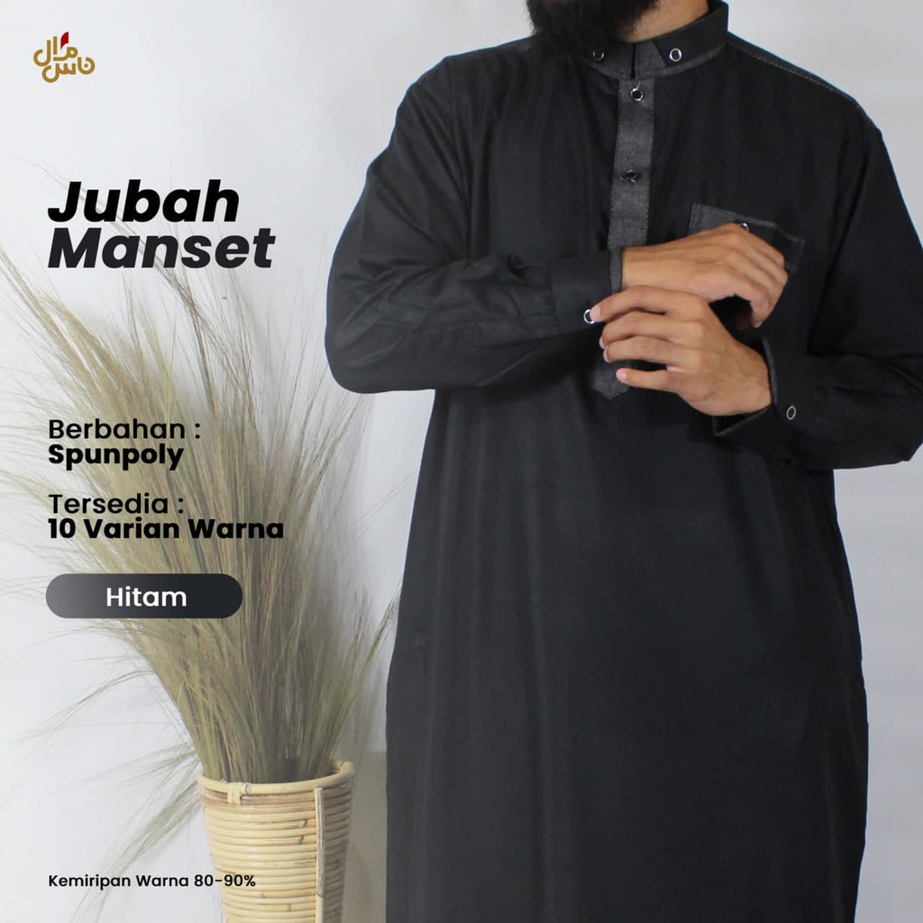 Jubah Pria Jumbo Big Size XXXL 3XL MODEL MANSET BEST SELLER