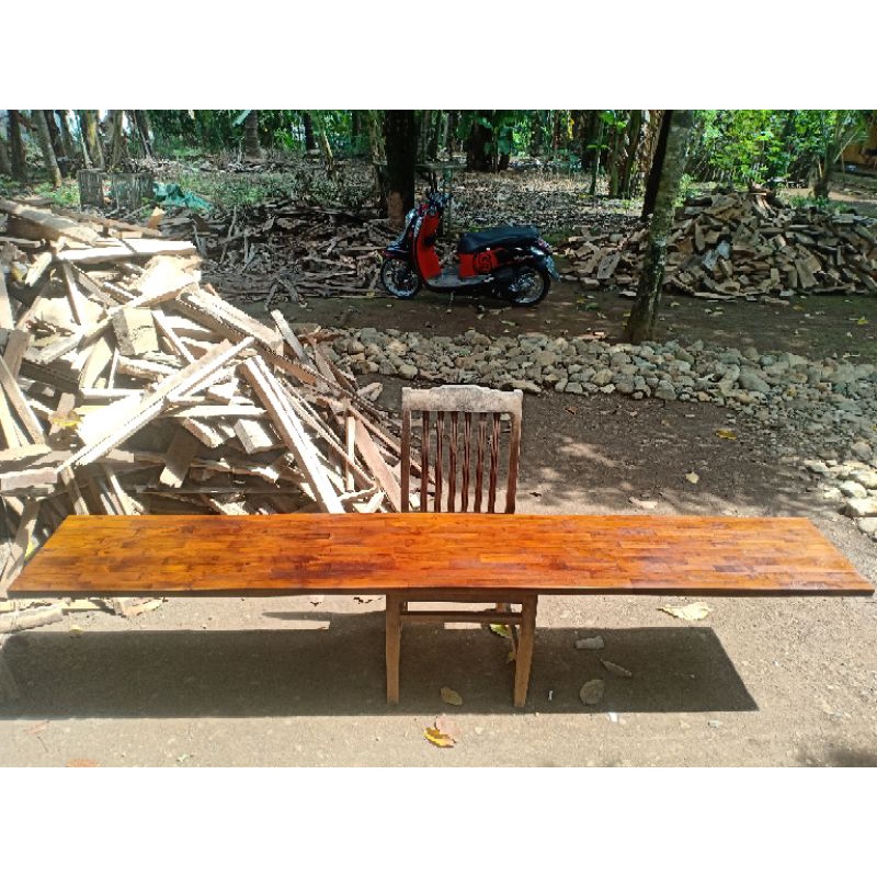 

kayu jati papan laminasi 40×250×3cm