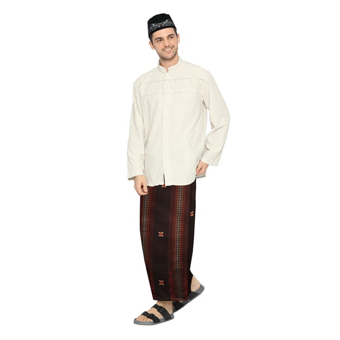 Sarung - Sarung Atlas Premium 790 Songket Special Hitam