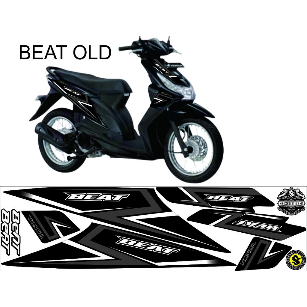 STRIPING BEAT KARBU STRIPING VARIASI BEAT OLD CARBU STIKER BEAT LAMA SIMPEL LIS BODY BEAT KARBU STRI