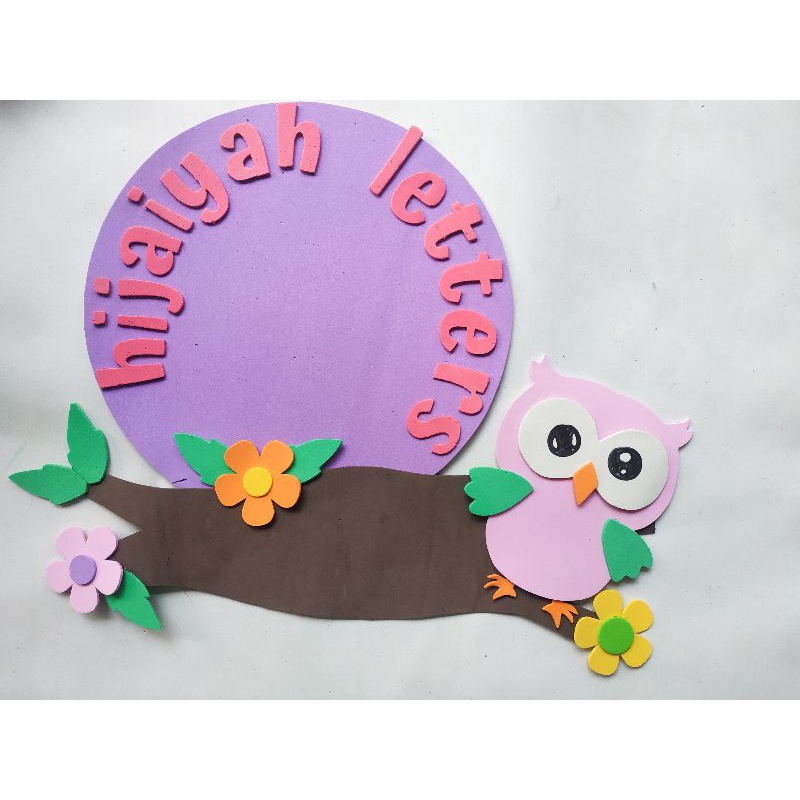 Hiasan Kelas TK PAUD, Hiasan dinding