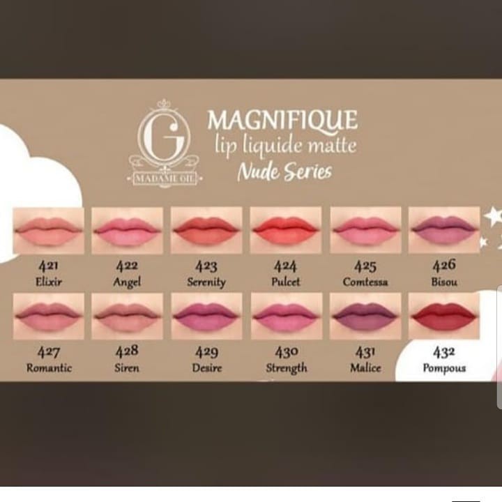 [ Nude Series ] Lip Cream Madame Gie Nude Series