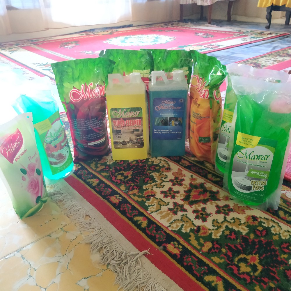 Mawar Hand Soap Pouch 1liter