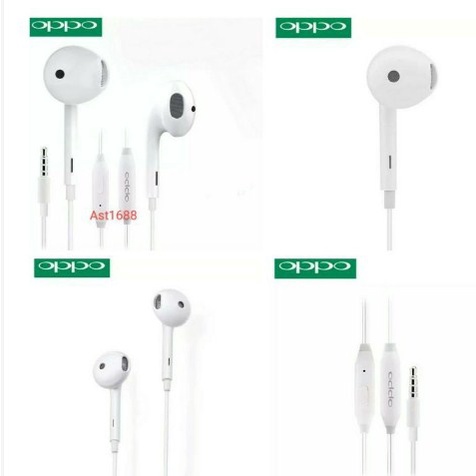 Earphone Headset Copotan OPPO VIVO Original Ori Suara Bass Mantap Jack 3.5mm