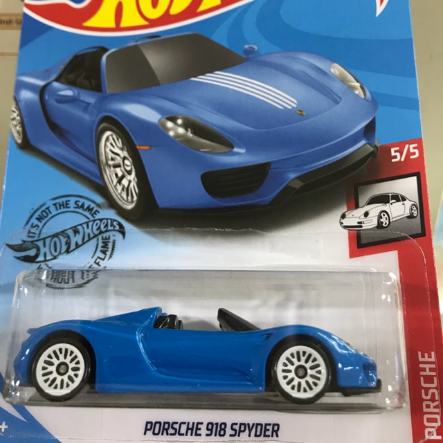 Jual Hot Wheels Porsche 918 Spyder Biru Shopee Indonesia