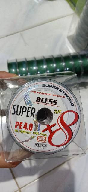 Benang PE Bless X8 50 meter connecting
