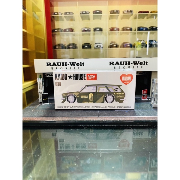 Mini GT x Kaido House Datsun 510 Wagon Green