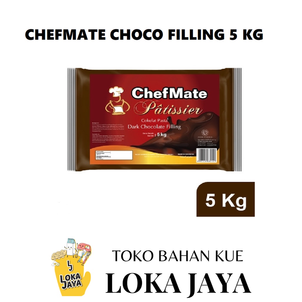 

CHEFMATE CHOCO FILLING PASTA 5KG