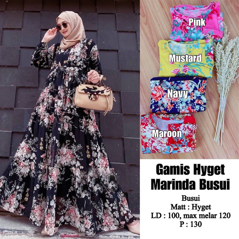 Gamis Hyget Busui Lanjutan Katalog Gamis Murah Gamis Hyget Gamis 30ribuan AH-2