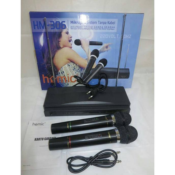Mic Wireless HOMIC HM306 .