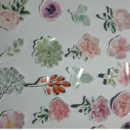 

STICKER FLOWERS / STIKER TUMBLR / BUNGA / STIKER AESTHETIK /ANEKA SETIKER