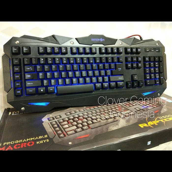 Imperion Raptor R500 Macro - 3 Mode LED - Keyboard Gaming