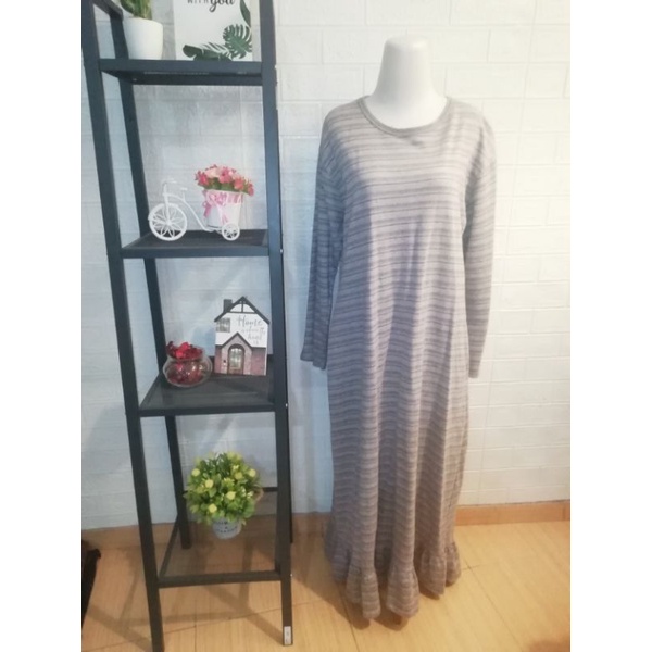 Gamis preloved ruffle