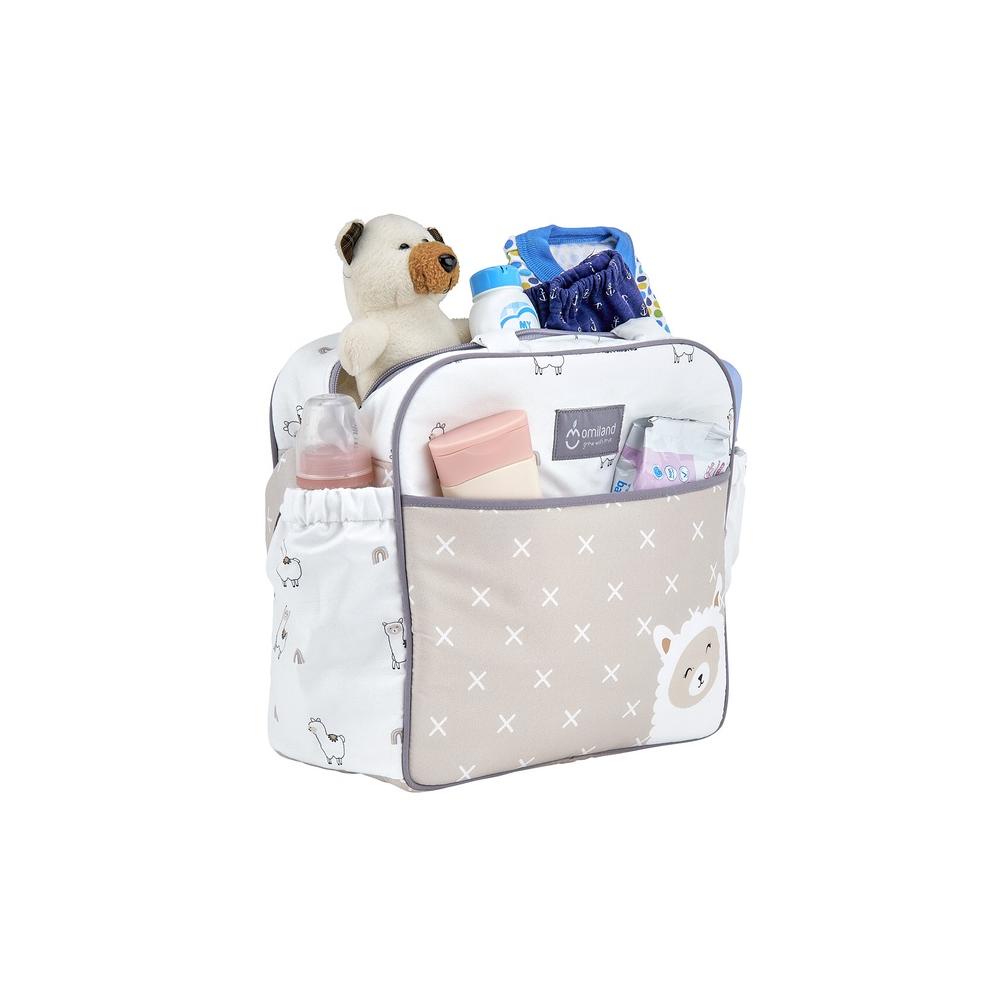 Omiland Tas Bayi Medium Saku Print Alpaca Series - Ob 29201-4