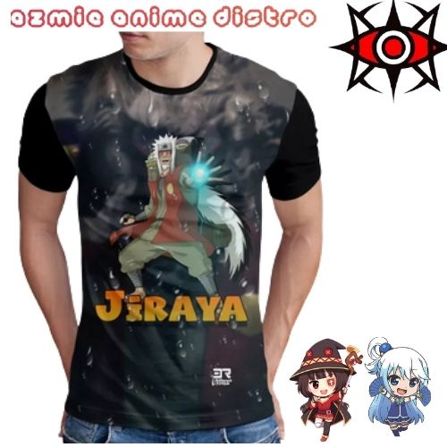 kaos printing anime Naruto Jiraiya 2