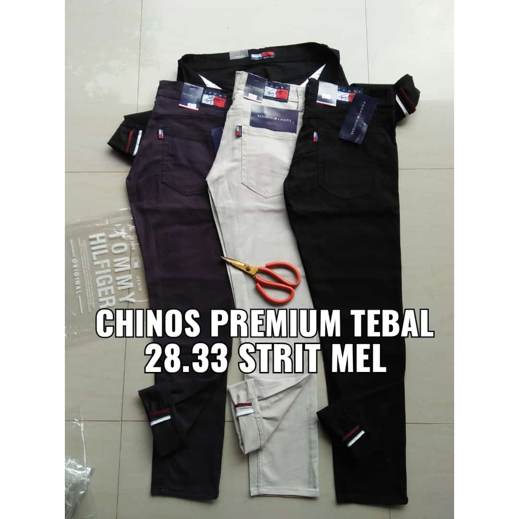Celana Chino Cotton Twill Streatch