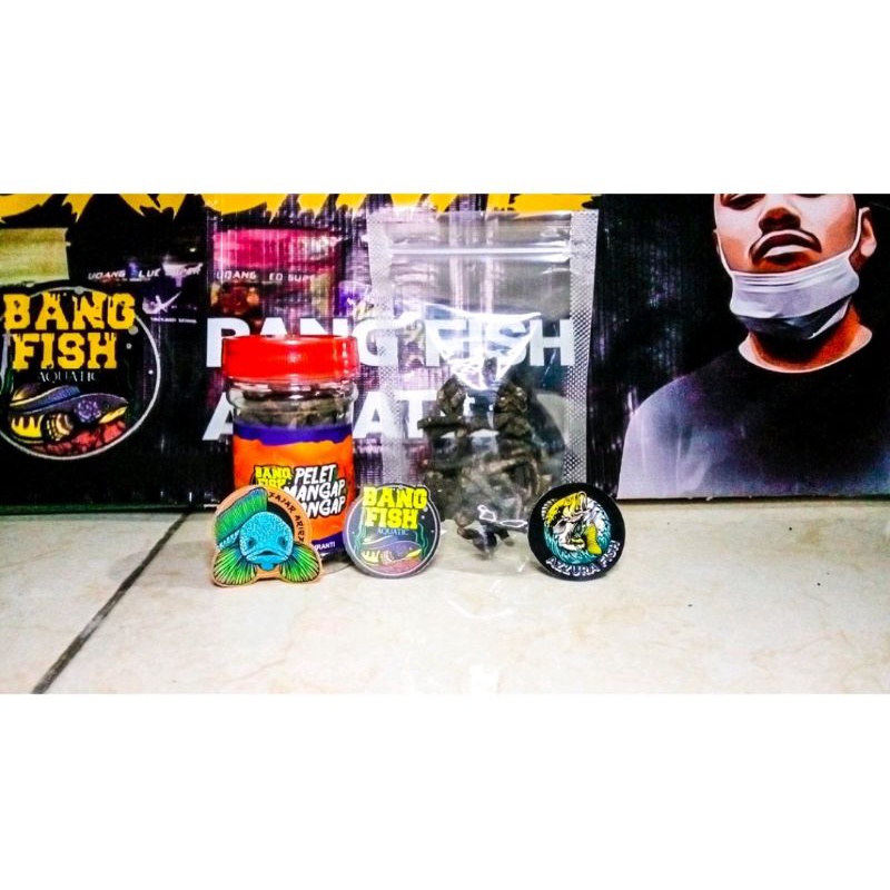 Pelet Auranti MANGAP MANGAP Bang Fish X Fajar arief (Free Stiker).
