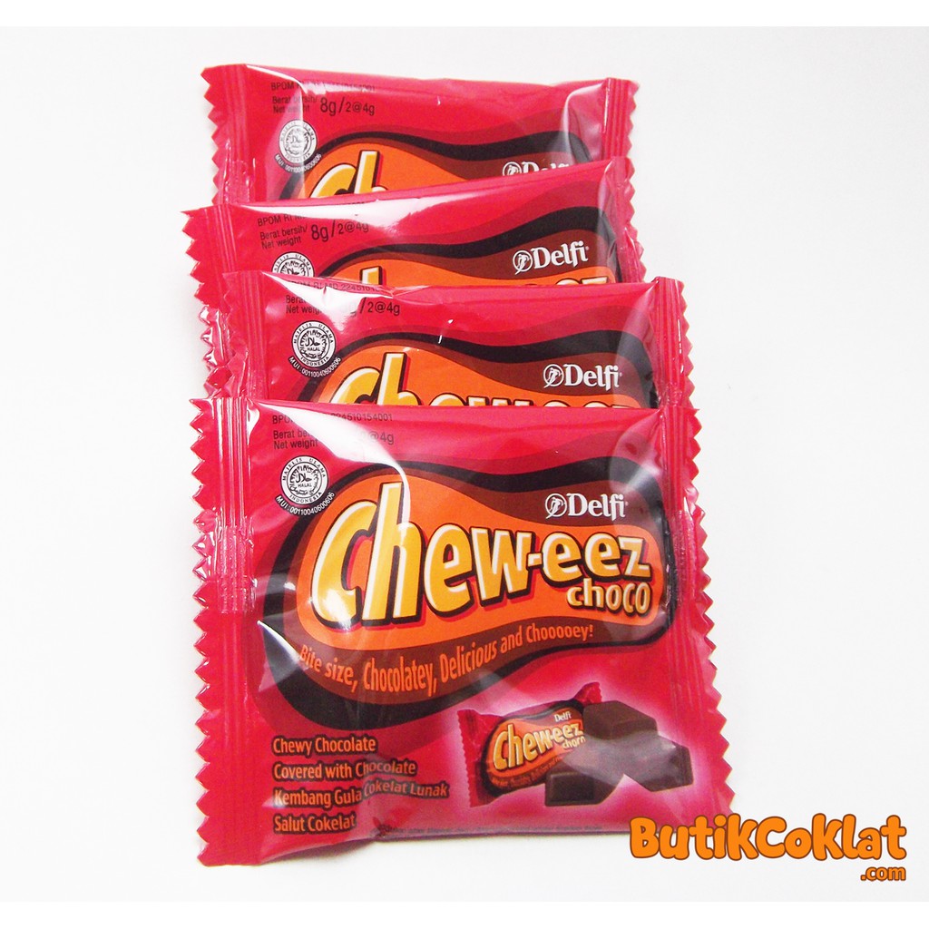 Permen Coklat Delfi Cheweez 500 gram | Cokelat Kiloan