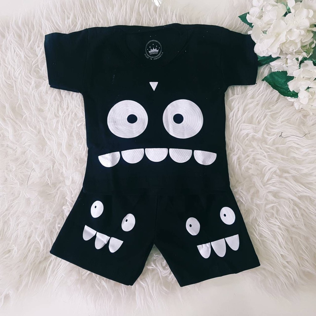  Baju  Bayi  Laki  Laki  Setelan Pakaian Bayi  Face Shopee  