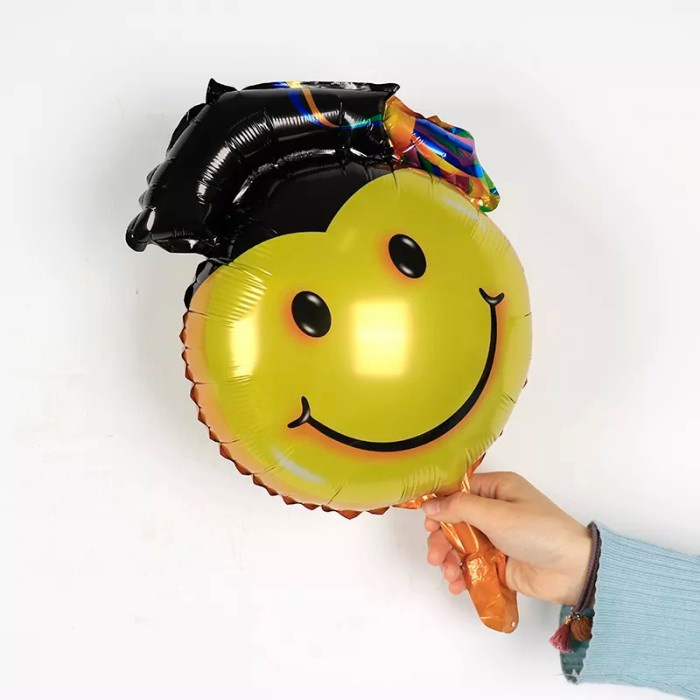 Balon Foil Smile / Smile Graduation ( 40cm)