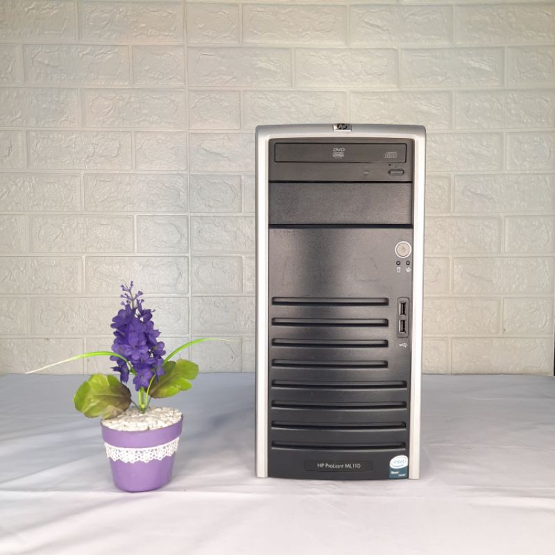 READY PC SERVER TOWER HP PROLIANT ML110 G4 INTEL XEON 3040 RAM 4GB TERMURAH BERGARANSI